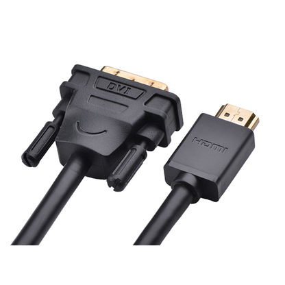 [CLEARANCE] UGREEN HDMI Male to DVI 24+1 Male Bidirectional 5-Meters Video Cable with Gold-Plated Contacts and Up to 1080P HD Support | 10137
