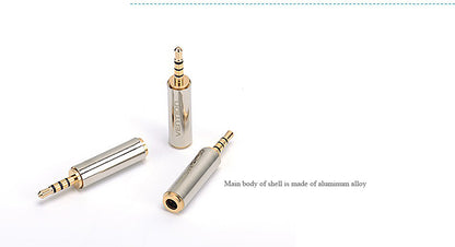 Vention 2.5mm Male to 3.5mm Female Audio Adapter Gold Plated for Smartphones, MP3 and other 2.5mm Audio Devices ( VAB-S02)
