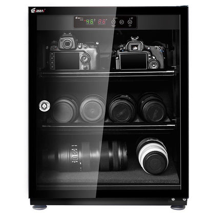 Eirmai 70L Electronic Digital Dry Dehumidifying Cabinet with Touchscreen and Automatic AL Smart Control - 70 Liters (MRD-75)