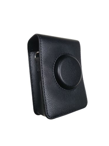 [CLEARANCE] Pikxi Leather Camera Case Cover Carrying Bag for Fujifilm Mini Evo Instant Camera (Vertical) (Black)