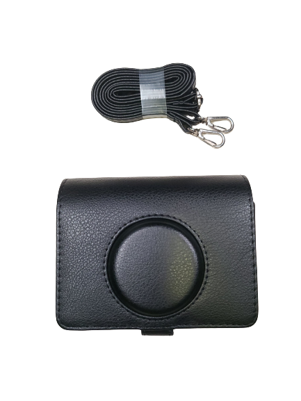 Pikxi Fujifilm Instax Mini Evo Portrait & Landscape PU Leather Camera Case Style Sling Bag