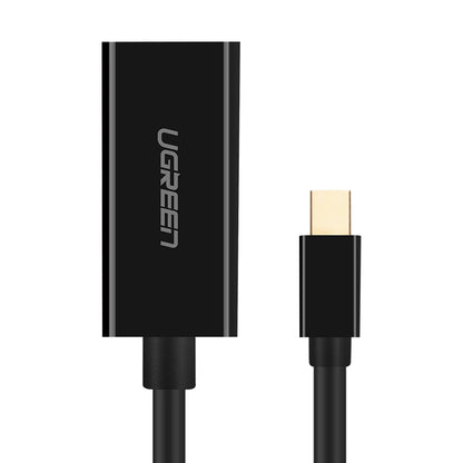 UGREEN 1080P 60Hz Mini DisplayPort DP to HDMI Gold-Plated Converter Cable Plug and Play for Display, Projector, TV (Black, White) | 10460, 10461