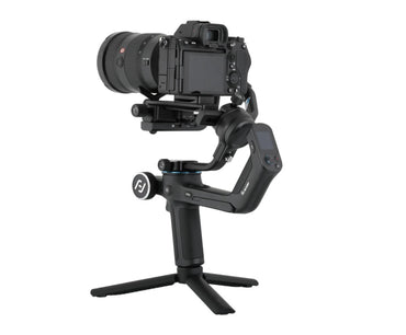 [CLEARANCE] FeiyuTech SCORP 3- Axis Handheld Gimbal Camera Stabilizer with 5.5lb Payload, Magic Wheel, Integrated Hanging Handle and 1.3" Touch Screen Display Features for DSLR and Mirrorless Camera