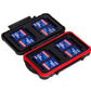 Eirmai Water-Resistant Camera Memory Card Case Durable Micro SD CF TF Card Storage Box