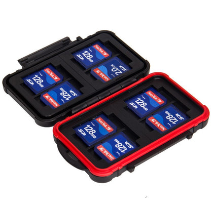 Eirmai Memory Card Storage Box Case Water-Resistant for Micro SD CF TF Card | CB101S | CB101