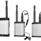 Saramonic VLINK2 KIT2 2.4GHz Wireless Microphone System Perfect for Field Recording, News Broadcast and Interviews (TX+TX+RX)