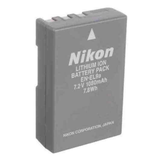 Pxel Nikon EN-EL9A Rechargeable Li-ion 7.2v 1080 mAh Battery Replacement for D5000, D3000, D40 and D60 SLR Digital Cameras