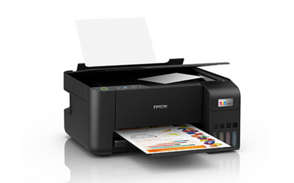 Epson L3210 3-in-1 Multifunctional EcoTank Printer with Epson Heat-Free Technology for Printing, Scanning and Copying