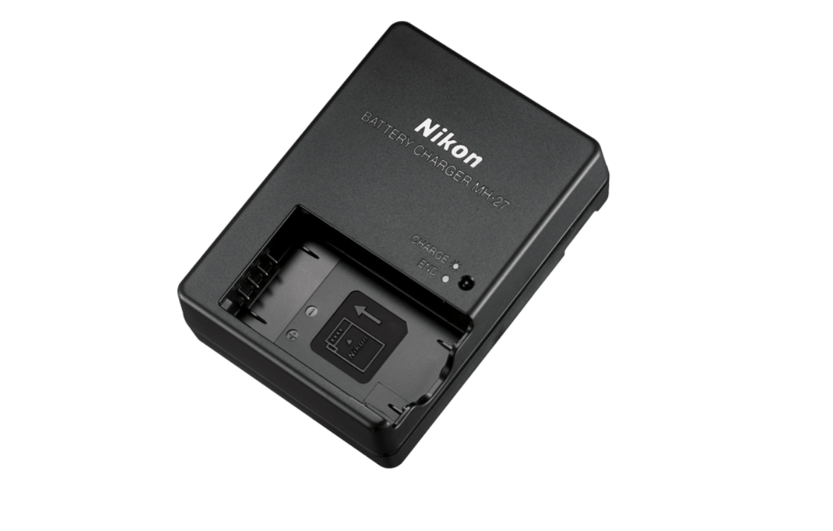 Pxel Nikon MH-27 Class A Replacement Battery Charger for EL20 and EL22 Li-ion Battery Select Nikon Cameras