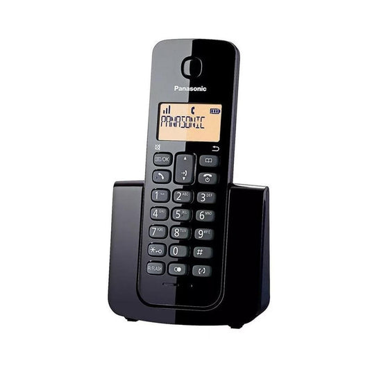 Panasonic KX-TGB110 Wireless Cordless Telephone Landline With Backlight, 50 Phonebook Stations, 100 Hours Standby Time