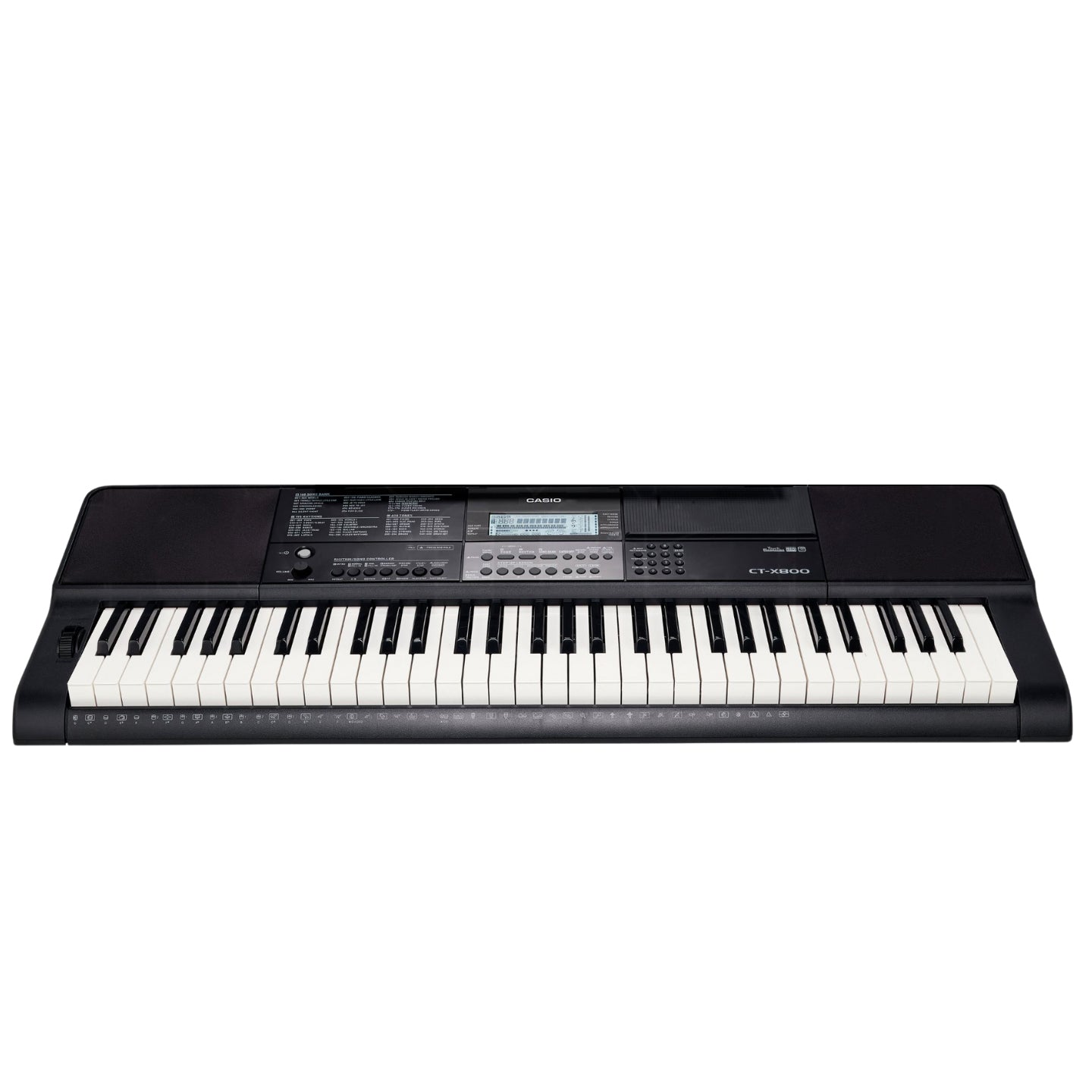 Casio keyboard touch outlet sensitive