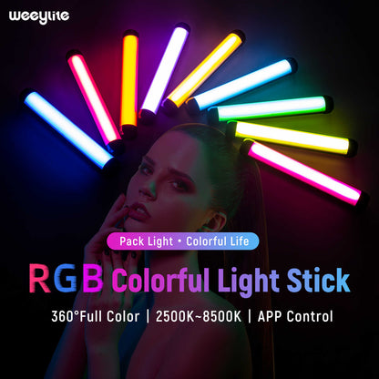 [CLEARANCE] Viltrox Weeylite K21 2500k- 8500k Led Light with up to 29 Scene Modes with Wireless lighting Bluetooth Control via Smart App Support