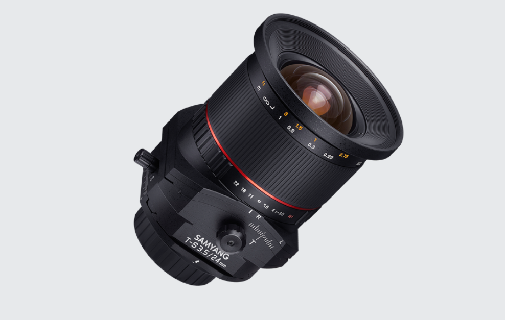 Samyang SYTS24M-FX 24mm f/3.5 ED AS UMC Tilt-Shift Lens for Fujifilm X Mount Mirrorless Camera