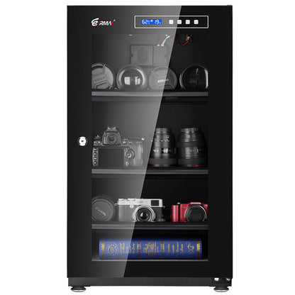 Eirmai 100L Electronic Digital Dry Cabinet Dehumidifying Box with Touch Screen and Automatic AI Smart Control - 100 Liters (MRD-105T)