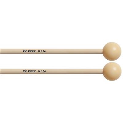 Vic Firth M134 Medium Hard Orchestral Urethane Percussion Keyboard Mallets for Xylophone and Bells