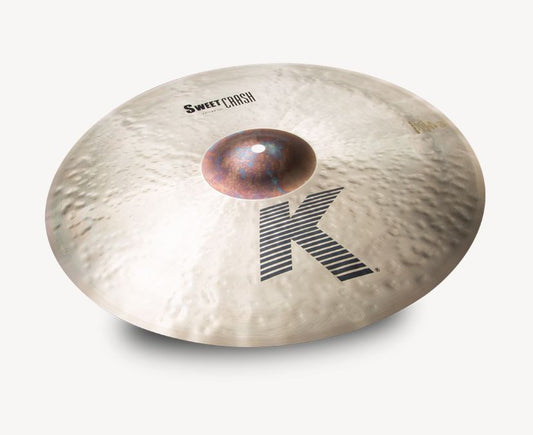 Zildjian K Sweet 16" / 17" Brass Crash Cymbal with Dark Sweet Tones for Drums | K070