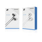 Sennheiser CX 100 Earphones with Extra Ear Adapter Tips for Smartphones and Music Players (Black, White)