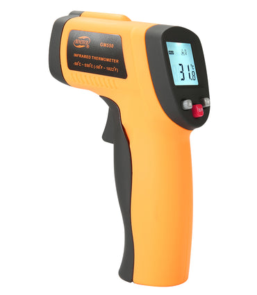 [CLEARANCE] Benetech GM550H Non Contact Infrared Thermometer Laser Temperature IR Gun with 50° to 550° Celsius Range, 2° C Accuracy