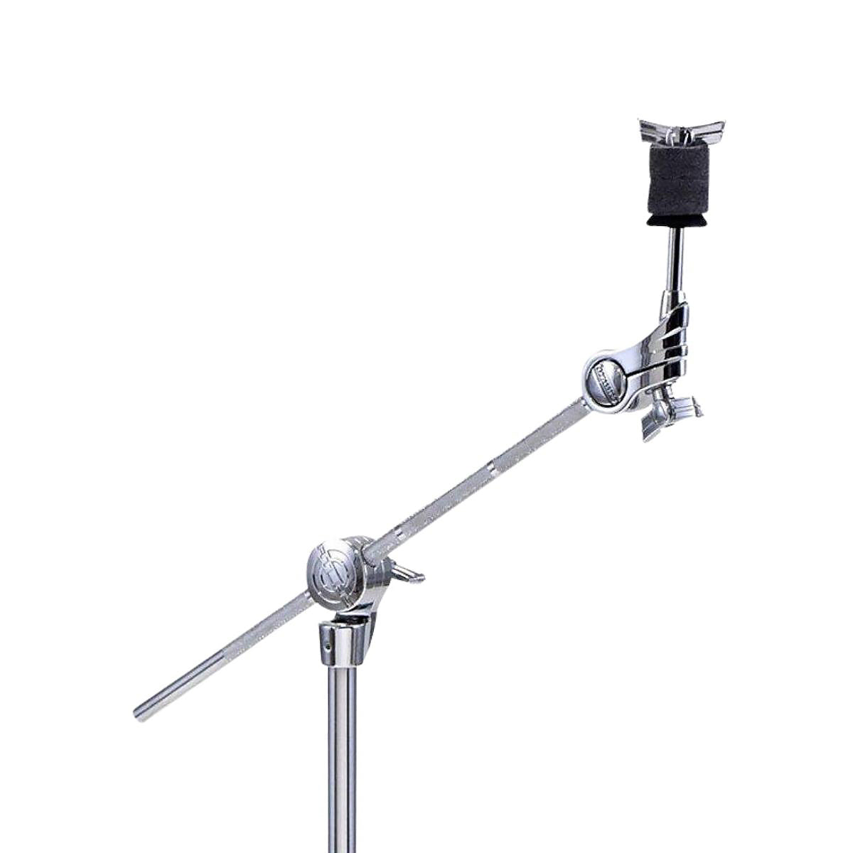 Ludwig LAC35BCS Atlas Classic Straight Cymbal Boom Stand with Dual-Axis Rotation, Tube Joint Clamps, Single Braced Legs