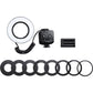 Godox RING72 Macro LED Ring Light with Dual Power Supply 72pcs Lamp Beads 49mm to 77mm Adapter Rings 5600k Color Temperature for Macro and Close-Up Imaging