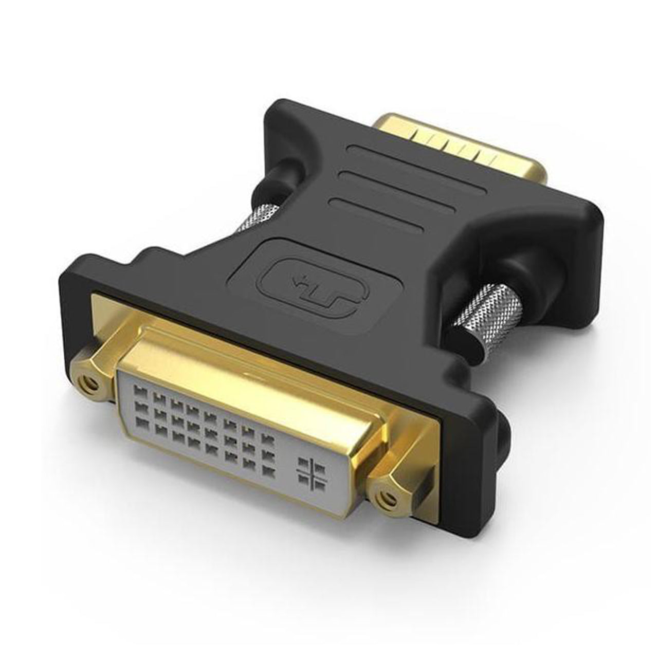 Vention DVI Female (24+5) to VGA Male Adapter 1080p 60Hz Converter Gold-plated with Fastened Screws for TV Projector PC (DV350VG)