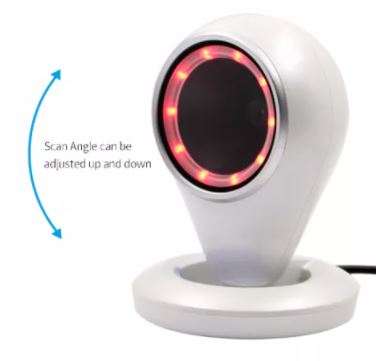 [CLEARANCE] Logicowl OJ-MP6500 Plug and Play Non Handheld 1D, 2D and QR Barcode 32-Bit USB Wired Scanner