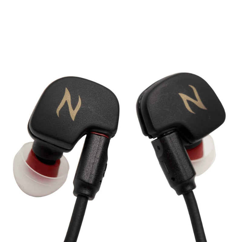 Zildjian ZIEM1 Professional In-Ear Wired Earbud Monitors with Dual Dynamic Drivers, Noise Isolation and SpinFit Feature for Musicians