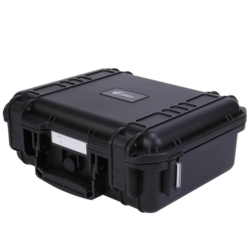 Eirmai R101 Drone Camera Suitcase Waterproof Shockproof UAV Storage Box Hard Case with Liner Bag and Detachable Sponge Dividers Ideal for DJI Mavic Pro (Small)