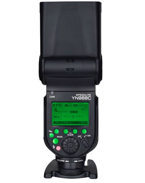Yongnuo YN968C 2.4G Wireless High-speed Sync TTL 1/8000s Flash Speedlite for Canon