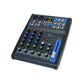 KEVLER Kix Audio 4 Channel Compact Bluetooth Audio Mixer with USB Input, 2 Mic and Stereo Line Inputs, LED Display 3 Band EQ, MP3 Player and 16 DSP Effects | BMX-4UP