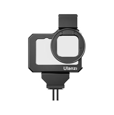 [CLEARANCE] Ulanzi G9-5 Metal Cage with 2 Prong Mount, Cold Shoe Mount for GoPro Hero 12/11/10/9