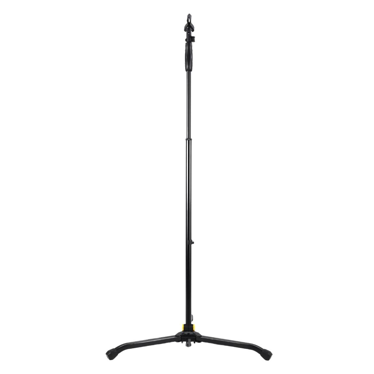 Hercules Quick-N-EZ 66-Inch Transformer Microphone Stand with Clip, Tilt & Height Adjustment, Wide Tripod Base | MS401B