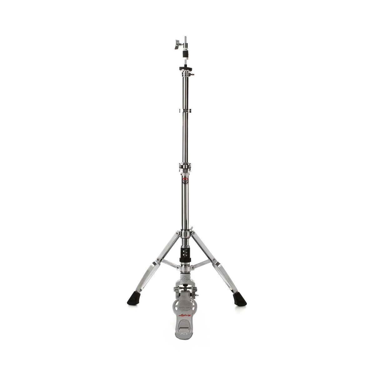 Ludwig LAP16HH Atlas Pro Double-Braced Legs Hi-Hat Stand with Rotatable Base & Adjustable Footboard Angle for Percussion Instruments