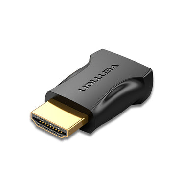 Vention HDMI Male to Female Adapter 4K 60Hz Gold-plated with Backward Compatibility Support (AIMBO)