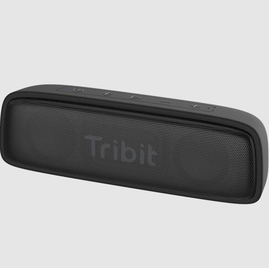 Tribit XSound Surf Portable Wireless Speaker with IPX7 Waterproof 10h Playtime Bluetooth 5.0 100ft Range Stereo 12W Superior Sound Hands Free Call Microphone BTS21