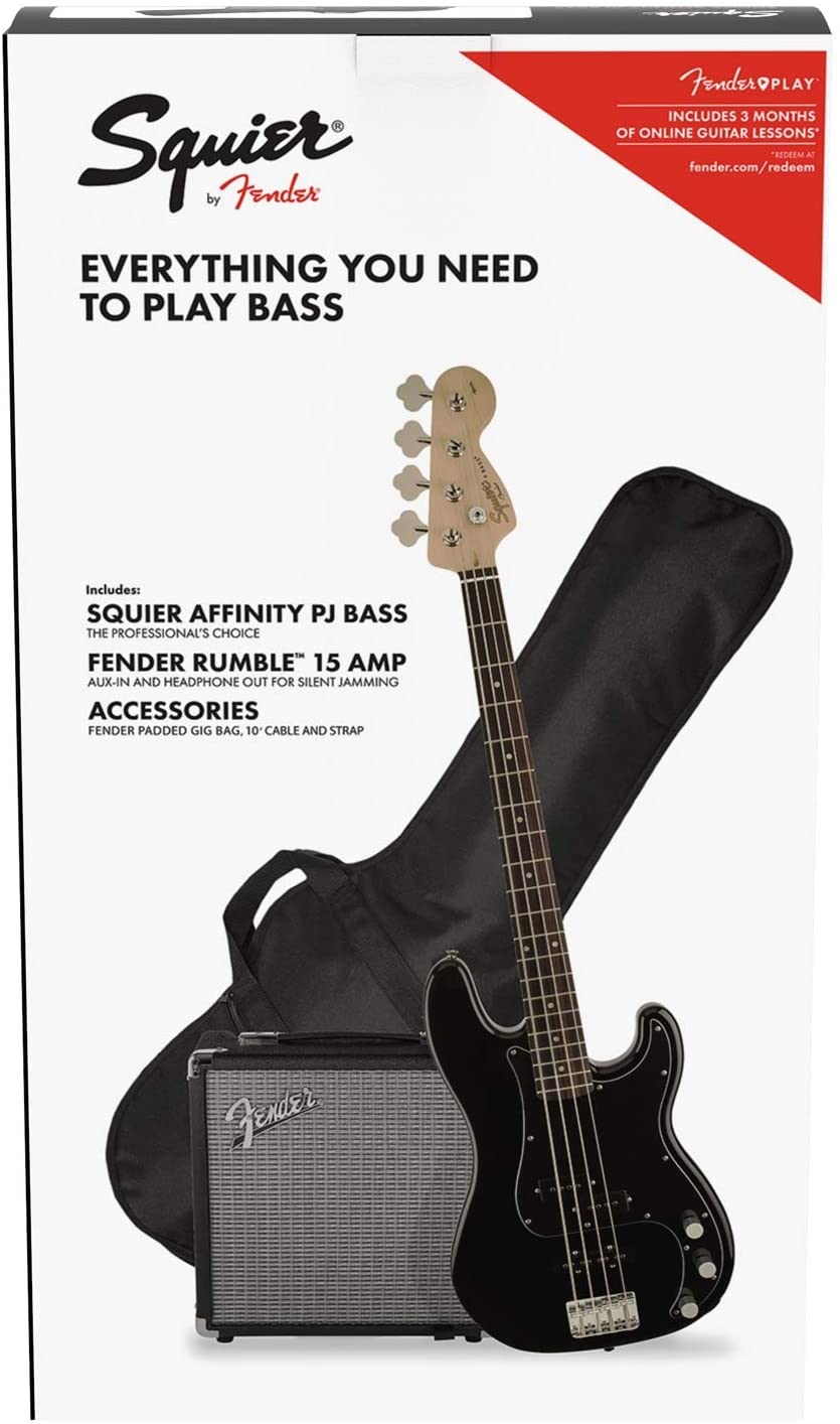 SQUIER Affinity Precision Bass black