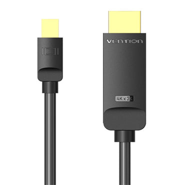 Vention 4K/30Hz Mini DisplayPort to HDMI Cable Gold-plated DP Cable PC, TV, Monitor, Projector | HAHB