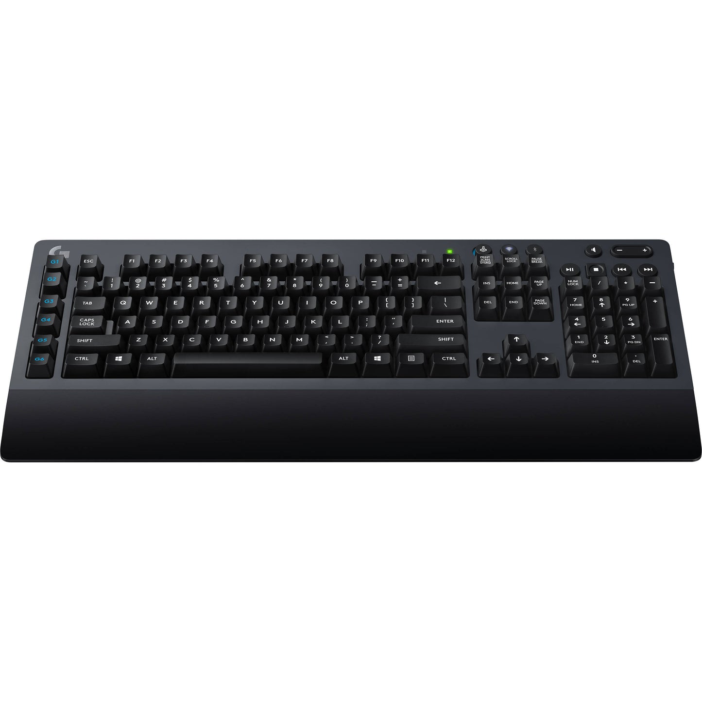 Logitech G613 Wireless Mechanical Gaming Keyboard (Romer-G Tactile Switch) with 6 Macro G-Keys Phone Stand Bluetooth