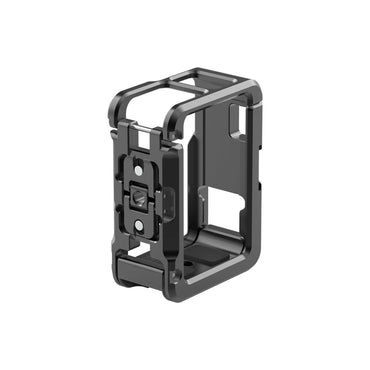 Ulanzi Full Wrap Case Sports Camera Cage with Quick Release Lock, 1/4"-20 Accessory Threads and Cold Shoe Mount for DJI Osmo Action 3