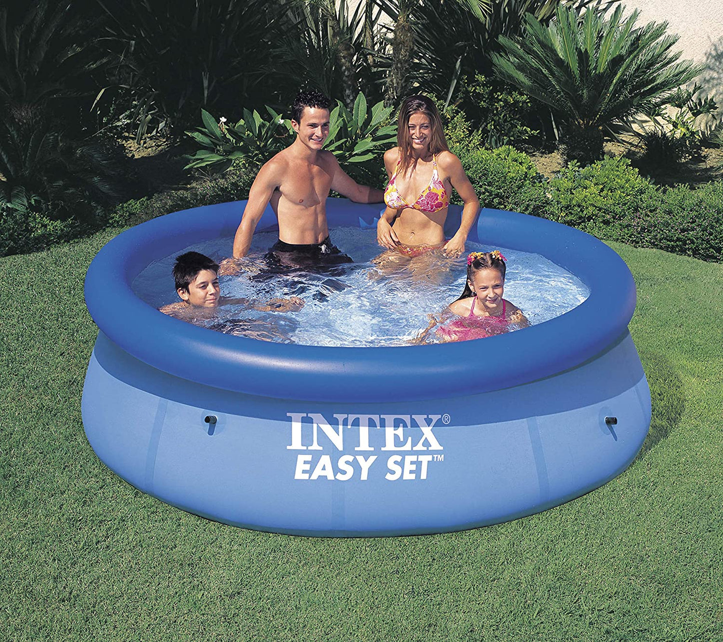 Intex Inflatable Easy Set 8ft.x30in. Round Outdoo – JG Superstore
