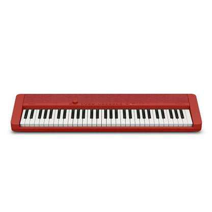 Casio CT-S1 61 Key Portable Classic Design Piano Keyboard with AiX, Wireless MIDI, Volume-Sync, Audio Adaptor (White)
