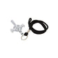 Vic Firth Vickey Quick Release Drum Tuning Key with Lanyard and Cast Metal Tool for Drummers