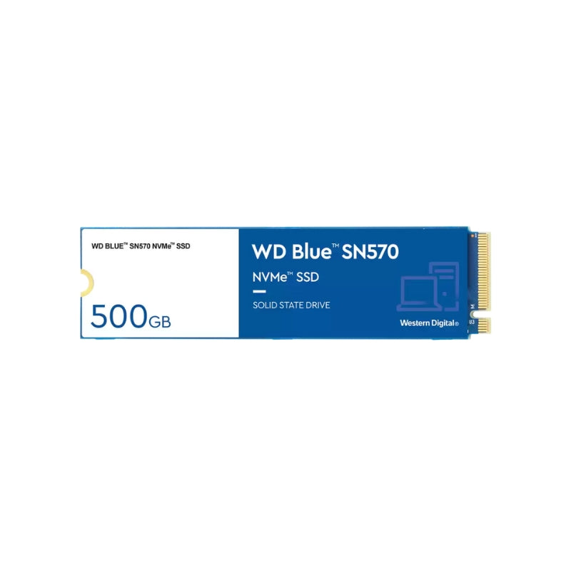 Western Digital WD Blue SN570 250GB 500GB 1TB M.2 2280 NVMe Series SSD Solid State Drive with 3.5GB/s Max Sequential Read Performance for PC Computer and Laptop | WDS250G3B0C WDS500G3B0C WDS100T3B0C