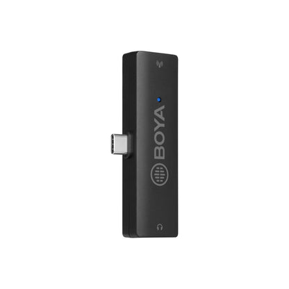 [CLEARANCE] Boya BY-XM6 2.4GHz Dual-Channel Wireless Microphone System with USB Type-C, 100m Range Operation, RXD Receiver, 3.5mm TRS Jack for Smartphones, Tablet, PC | S6