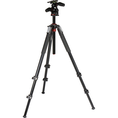 Manfrotto MT055XPRO3-3W Aluminum Tripod with 3-Way Pan-Tilt Head