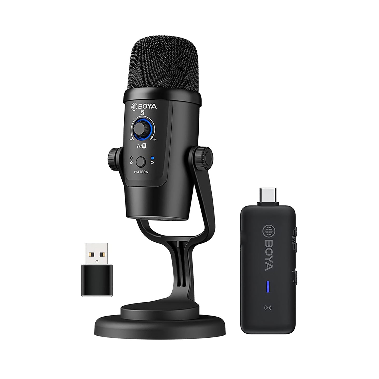 Boya BY-PM500W Wired / Wireless Dual-Function Omnidirectional USB Microphone for Smartphones and Computers