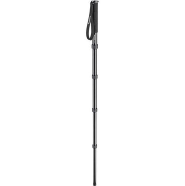 Manfrotto MMELEA5BK Element Aluminum 5 Section Monopod for DSLR, Mirrorless and Compact Cameras (Black)