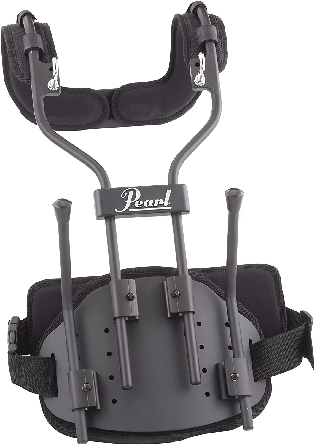 Pearl CXB1 CX Airframe Bass Drum Carrier Adjustable with ACS Belt Removable Shoulder and Belly Padding for 14"-32" Drums