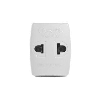 OMNI Octopus Adapter 10A 220V Triple Flat Tap to Flat Pin for Electrical Plugs | WOA-003