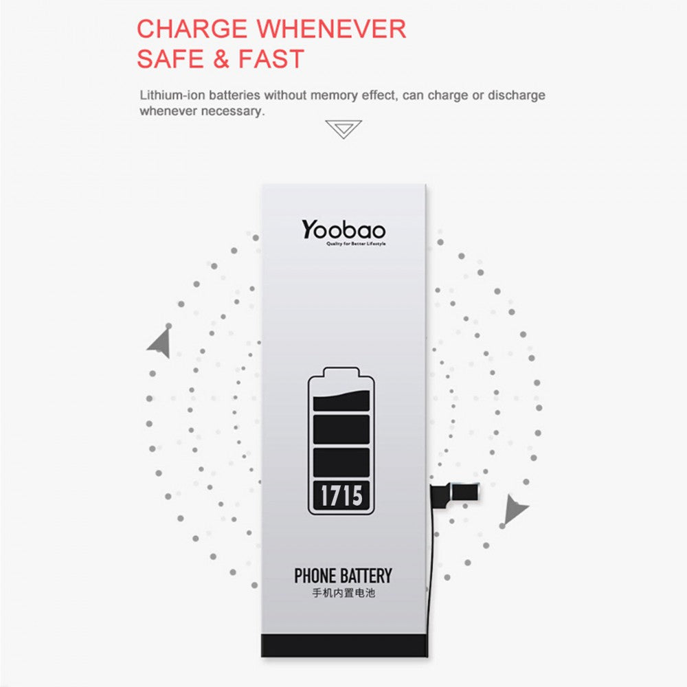 Yoobao 1715mAh Standard Battery Replacement for iPhone 6s